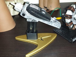 startrek phaser holder props 3d print model - Mito3D