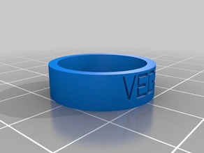 anillo ra vega rings customized 3d print model - Mito3D