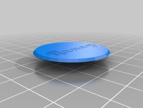 mi marcador de bola golf personalizados nancy deporte al aire libre 3d print model - Mito3D