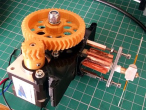 mini hızlı huxley boy alanında 30doc uygun 3d yazıcı ekstruderler 175 mm 30mm fan filaman sıcak uç monte edin nema14 x-taşıma 3d print model - Mito3D