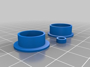 polia de desvio 6mm gt2 correia dentada um 624zz rolamento esferas 3d a impressora partes 3d print model - Mito3D