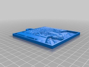 aı3 2d sanat özelleştirilmiş 3d print model - Mito3D