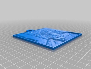 aı3 2d sanat özelleştirilmiş 3d print model - Mito3D