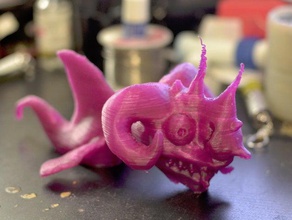 la chimère de poisson sculptures blender onsuchafullsea 3d print model - Mito3D