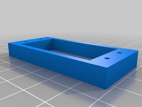 servo mounting frame hobby 3d print model - Mito3D