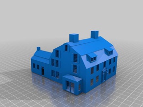 copy waldo emerson inn buildings structures 3d print model - Mito3D