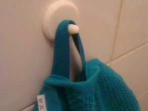 simple towel hook organization bathroom customizer kitchen 3d print model - Mito3D