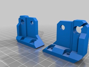 prusa i3 z-axis-top-left-right-modified 3d printer parts 3d print model - Mito3D