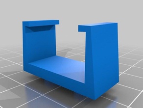 littlebits servo-Halter horizontal diy 3d print model - Mito3D
