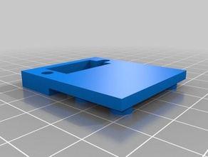 littlebits servo holder vertical diy 3d print model - Mito3D