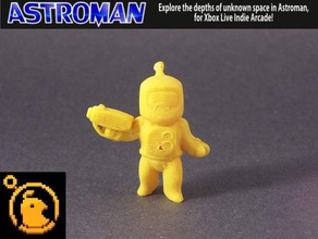 astroman telecomandati azione alien l'astronauta finzione figura figurina futuro gioco di andare arcobaleno indie il logo in miniatura modello platform retrò scienza scifi spazio starquail giocattolo video xbox 3d print model - Mito3D