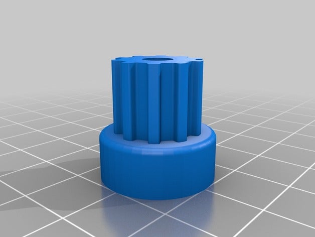 meu personalizados paramétrico polia muitos perfis de dente 3d a impressora partes 3D print model - Mito3D