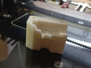 orca v4x modified extruder base feeding eco flex pla 3d printer parts 3d print model - Mito3D