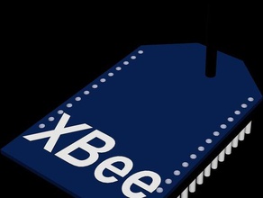 xbee electronics 3d print model - Mito3D