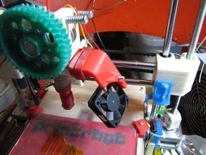 printrbot de montaje del ventilador 3d la impresora partes 3d print model - Mito3D