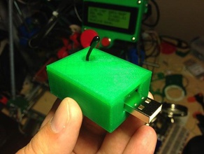 xbee explorer dongle Fall - Elektronik sparkfun tinkercad usb 3d print model - Mito3D