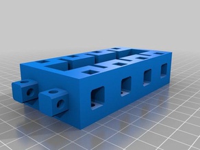 Verbindungstür Roboter-Prototyp-Blöcke miteinander zu verbinden Robotik 3d print model - Mito3D