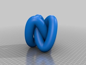 blob math art customized 3d print model - Mito3D