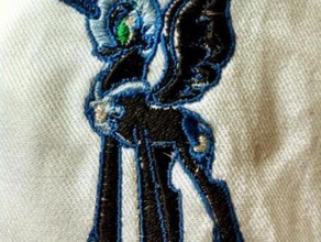 nightmare moon creatures embroidery sewing 3d print model - Mito3D