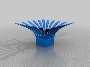 poly smooth vase other 3d print model - Mito3D