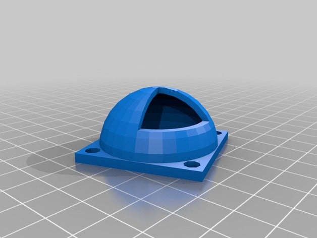 rostock max indestructible scoop ventilador de fácil construir un mejor control del flujo aire 3d la impresora extrusoras 3D print model - Mito3D