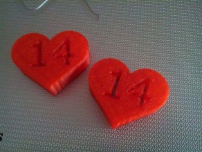 il giorno di san valentino cuore moda 3d print model - Mito3D