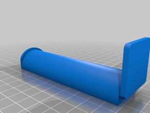 bq witbox soporte para bobina compatible con ejes diametro mas reducido 3d de l'imprimante pièces 3d print model - Mito3D