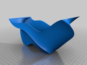 waved bowl 5 other 3d print model - Mito3D