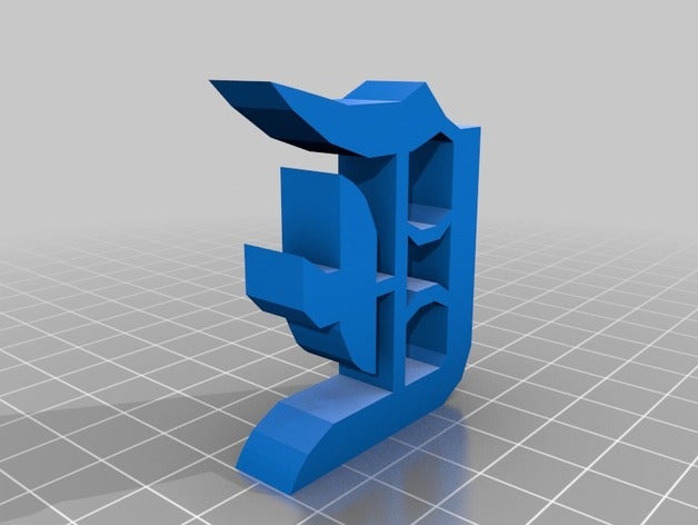 mektup goth işaretler logoları 3D print model - Mito3D