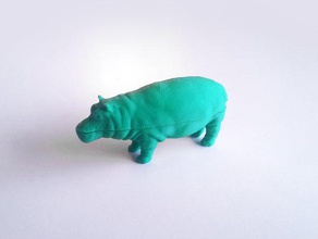 fdm ready split hippo other 3d print model - Mito3D