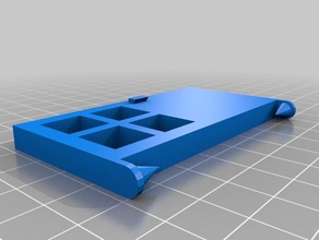 Tür-minecraft-Figuren - Spielzeug Spiel Zubehör block Doppel Scharnier 3d print model - Mito3D