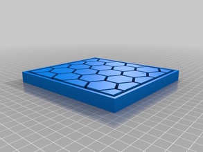 parametric honeycomb box containers 3d openscad 3d print model - Mito3D