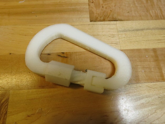 difícil mosquetón herramientas 3D print model - Mito3D
