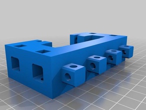 comunicanti robot prototipo blocchi servo robotica 3d print model - Mito3D