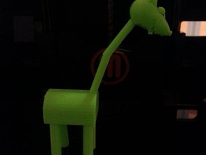 bob zürafa hayvanlar art ınstitute of chicago işbirliği tinkercad 3d print model - Mito3D