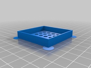 meine angepasste parametrische led-matrix Elektronik 3d print model - Mito3D