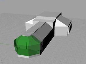 odyssey outros 3d lego navio espaço brinquedo 3d print model - Mito3D