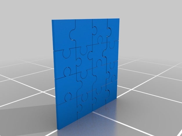 puzzle - Spielzeug Spiele 3D print model - Mito3D