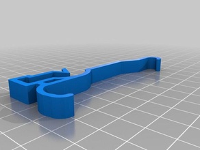 cenefa clip mini persianas decoración 3d print model - Mito3D