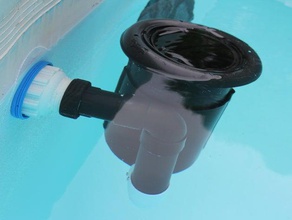 intex piscina de saída do acoplador ao ar livre jardim 3d print model - Mito3D