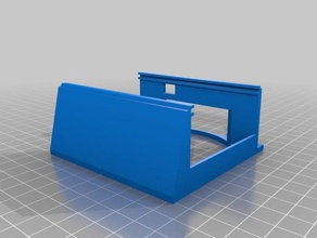soporte ventilador de 80 mm sobre las rampas 3d la impresora partes personalizado 3d print model - Mito3D