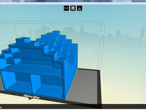 3-dimensionale scacchiera Scacchi in 3d giochi da tavolo 3d print model - Mito3D