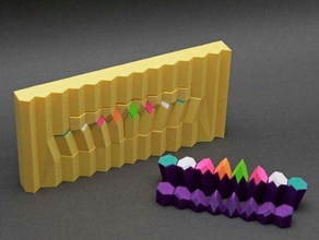 La impresión 3d de prisma chess toys games colorful creative design diy educational inspired inspiredbynature lupetoys original 3d print model - Mito3D