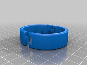 meine angepasste Manschetten Kragen Armbänder 3d print model - Mito3D