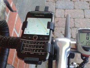 blackberry bold bike clip sport outdoors bicycle handlebar 3d print model - Mito3D