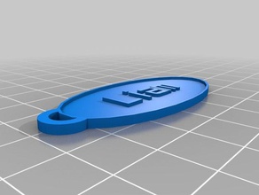 liam Schlüsselanhänger angepasst 3d print model - Mito3D