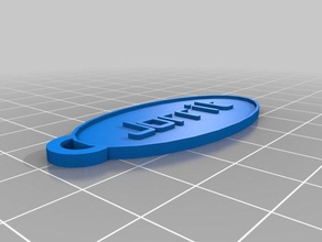 jorrit Anahtarlık özelleştirilmiş 3d print model - Mito3D