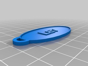 lev Schlüsselanhänger angepasst 3d print model - Mito3D