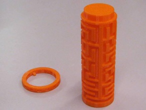 no support maze bolt puzzles 3d print model - Mito3D