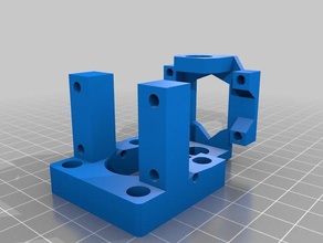 doble dong extrusor en desuso 3d de la impresora extrusoras 3d print model - Mito3D